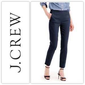 Martie Navy Slim Crop Pant Stretch Cotton- Size 14